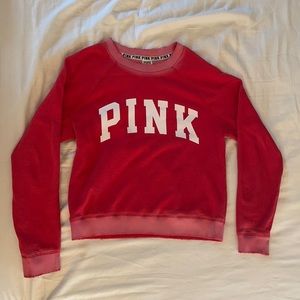 Pink sweatshirt